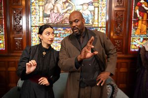 Laurence Brown, Lilianne Talwatte Photo