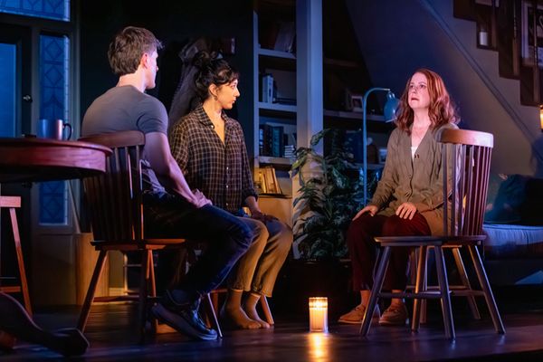 Patrick Heusinger, Cher Álvarez and Kate
Fry  Photo