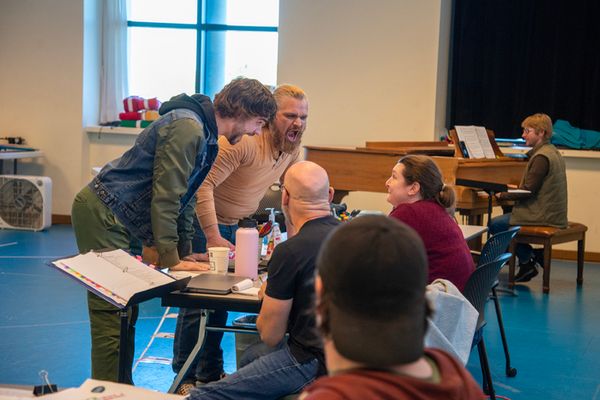 Dr. Seuss's How the Grinch Stole Christmas! in rehearsal at Children's Theatre Compan Photo