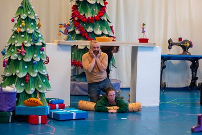 Dr. Seuss's How the Grinch Stole Christmas! in rehearsal at Children's Theatre Compan Photo
