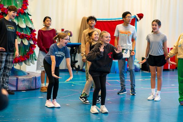 Dr. Seuss's How the Grinch Stole Christmas! in rehearsal at Children's Theatre Compan Photo