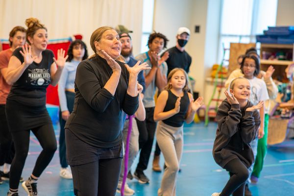 Dr. Seuss's How the Grinch Stole Christmas! in rehearsal at Children's Theatre Compan Photo