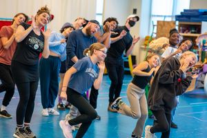 Dr. Seuss's How the Grinch Stole Christmas! in rehearsal at Children's Theatre Compan Photo