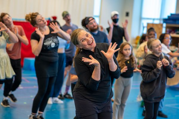Dr. Seuss's How the Grinch Stole Christmas! in rehearsal at Children's Theatre Compan Photo