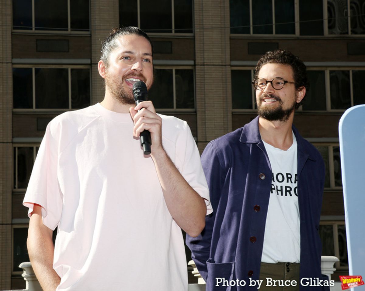 Composers Jim Barne and Composer Kit Buchanan  at 