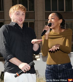 Sam Tutty and Christiani Pitts @ BroadwayWorld Sam Tutty and Christiani Pitts Photo