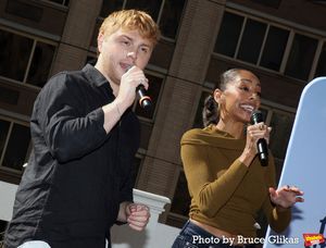 Sam Tutty and Christiani Pitts @ BroadwayWorld Sam Tutty and Christiani Pitts Photo