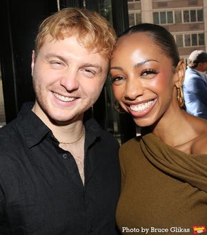Sam Tutty and Christiani Pitts @ BroadwayWorld Sam Tutty and Christiani Pitts Photo