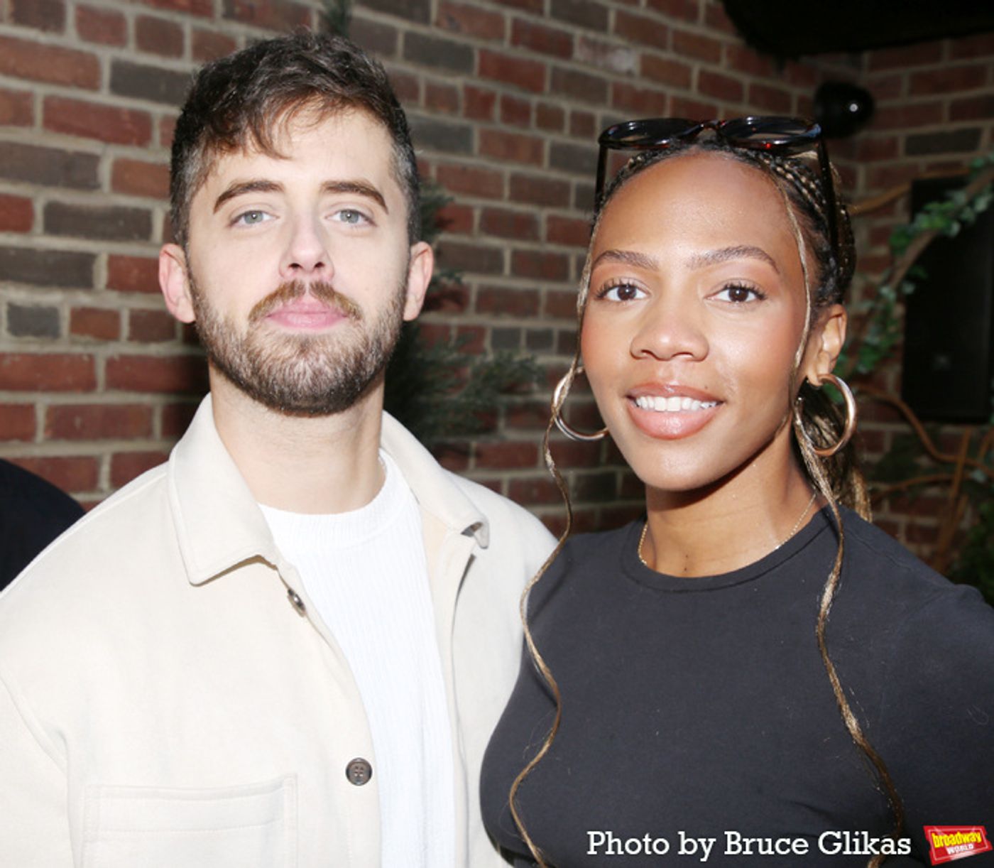 Photos: The Cast of TWO STRANGERS (CARRY A CAKE ACROSS NEW YORK) Meet the Press  Image