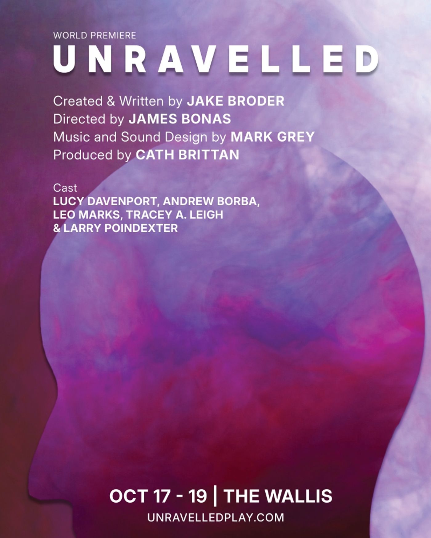 Interview: Playwright Jake Broder of UNRAVELLED at The Wallis  Image