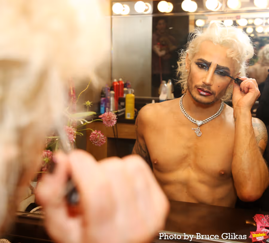 Exclusive Photos: Backstage with Frankie Grande at THE ROCKY HORROR SHOW at Bucks County Playhouse Image