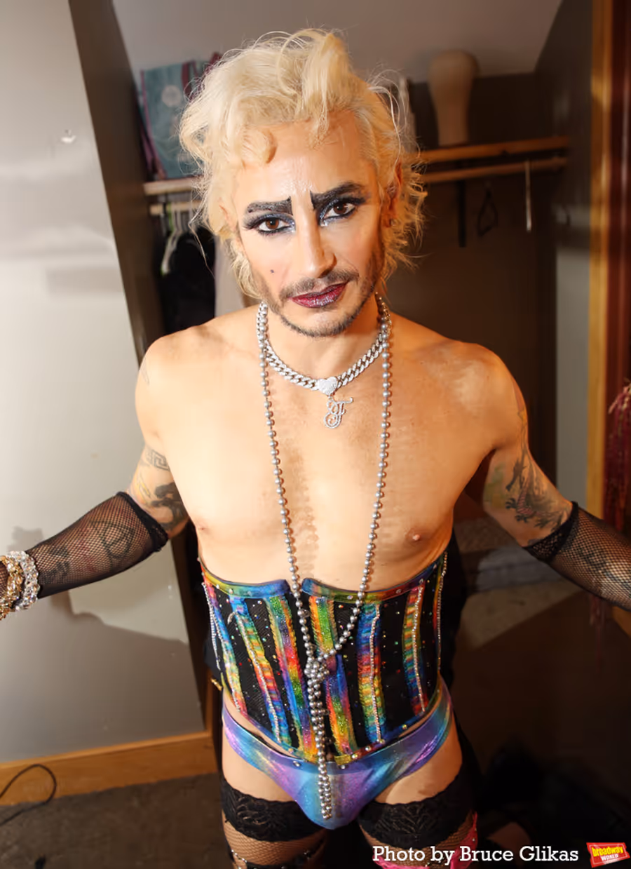 Exclusive Photos: Backstage with Frankie Grande at THE ROCKY HORROR SHOW at Bucks County Playhouse Image