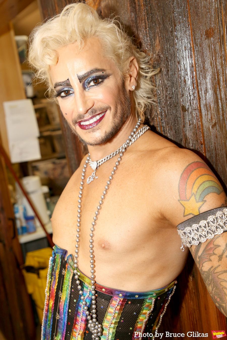 Exclusive Photos: Backstage with Frankie Grande at THE ROCKY HORROR SHOW at Bucks County Playhouse Image