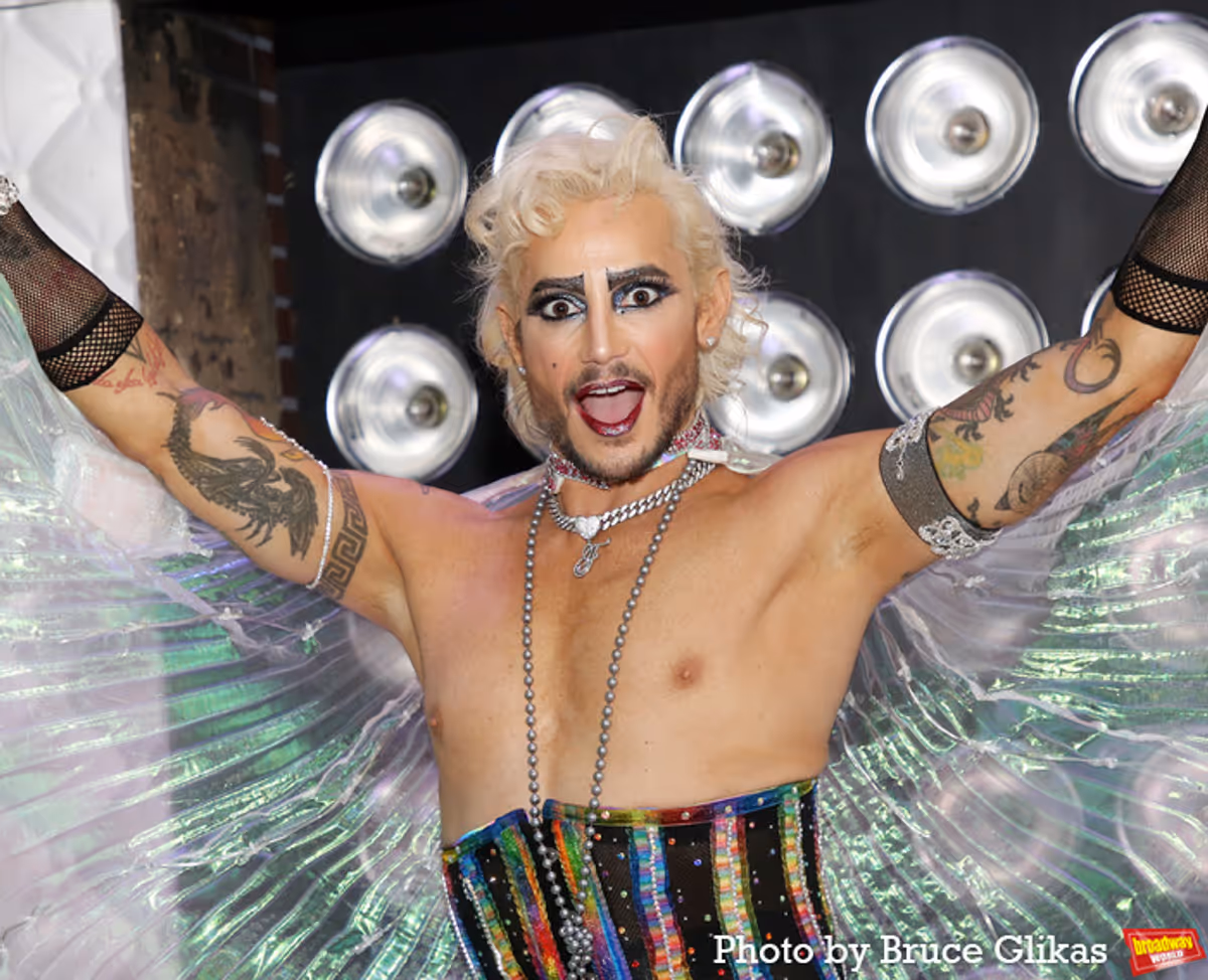 Frankie Grande at Exclusive Photos: Backstage with Frankie Grande at THE ROCKY HORROR SHOW at Bucks County Playhouse