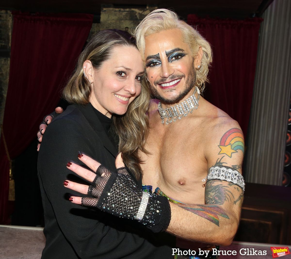 Choreographer Shannon Lewis and Frankie Grande  at 