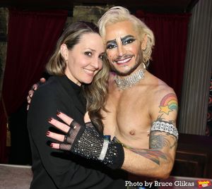 Choreographer Shannon Lewis and Frankie Grande @ BroadwayWorld Choreographer Shannon Lewis and Frankie Grande Photo