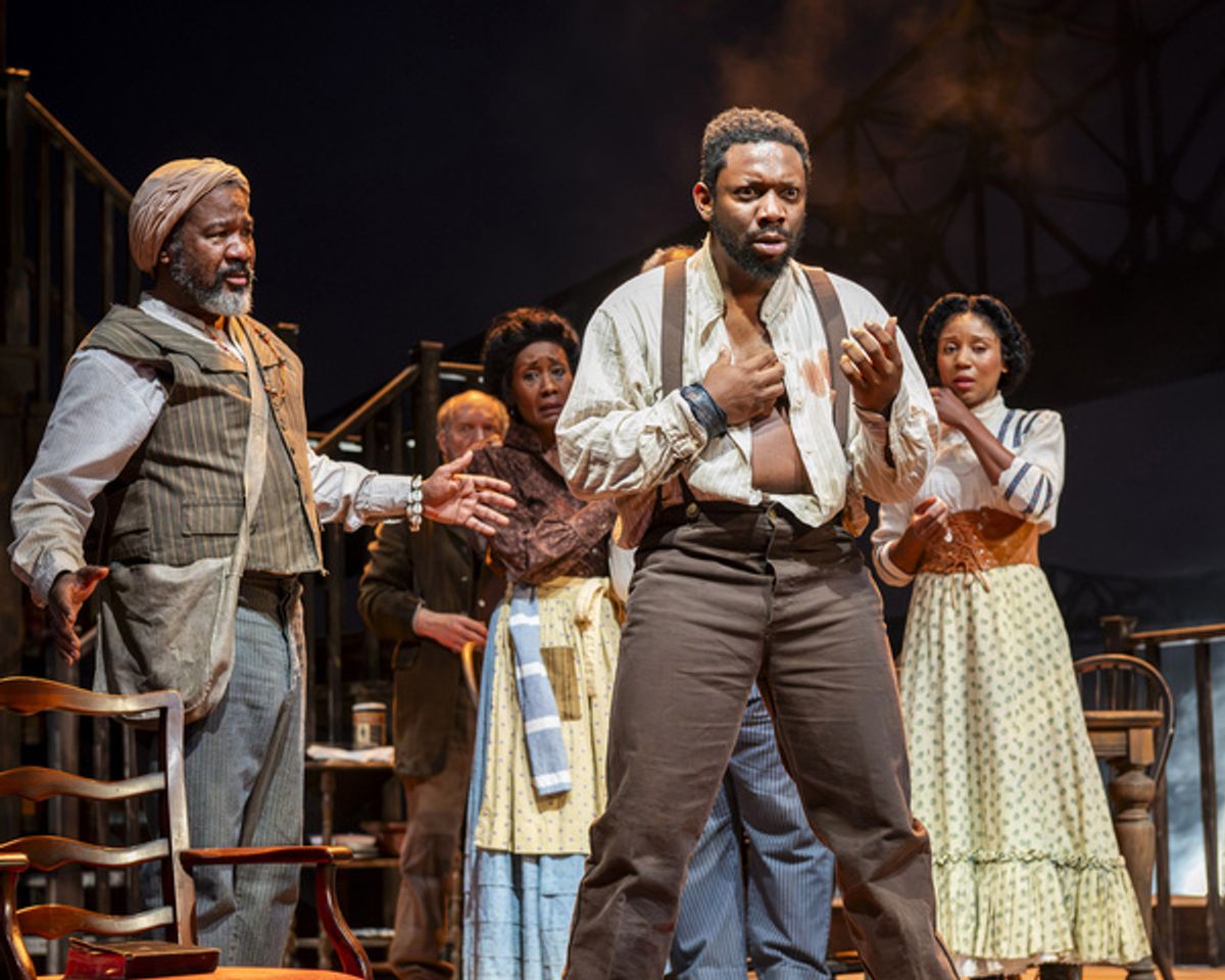 Gerald C. Rivers, Bert Emmett, Veralyn Jones, Kai A. Ealy, Briana James  Photo by Craig Schwartz at 