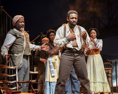 Gerald C. Rivers, Bert Emmett, Veralyn Jones, Kai A. Ealy, Briana James  Photo by Cra Photo