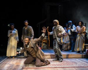 Nija Okoro, Brandon Gill, Kai A, Ealy, Gerald C. Rivers, Veralyn Jones, Alex Morris, Briana James Photo by Craig Schwartz @ BroadwayWorld Nija Okoro, Brandon Gill, Kai A, Ealy, Gerald C. Rivers, Veralyn Jones, Alex Morris, Photo