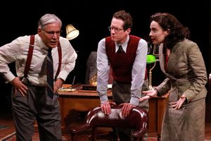 Willy Falk, Matt Caplan, Helen Laser Photo