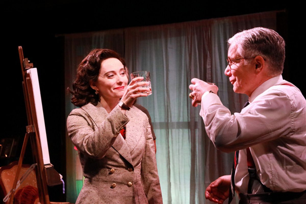 Helen Laser, Willy Falk at 