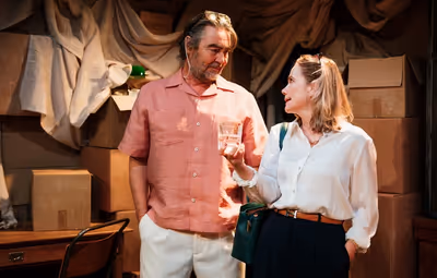 Nathaniel Parker and Abigail Cruttenden Photo