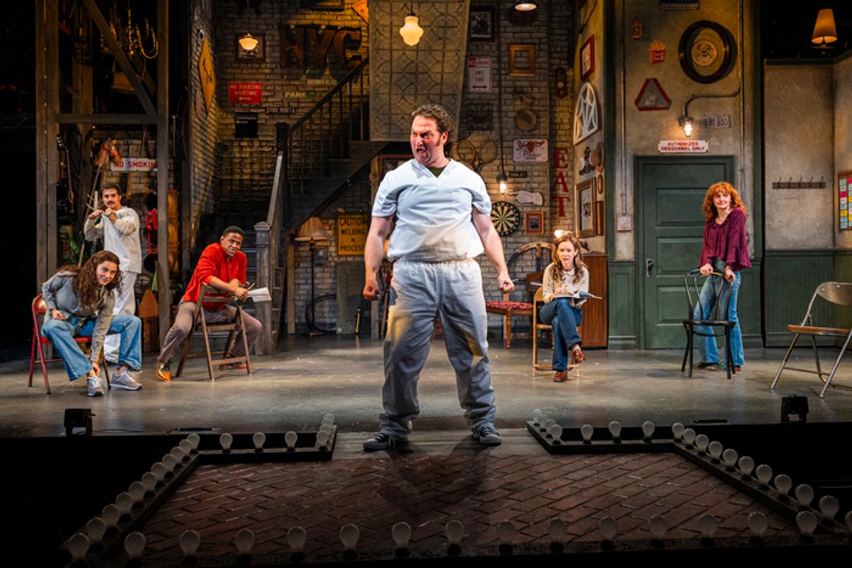 Ryan Crout and cast at 