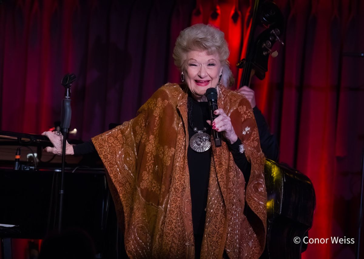 Marilyn Maye. Photo credit: Conor Weiss at 