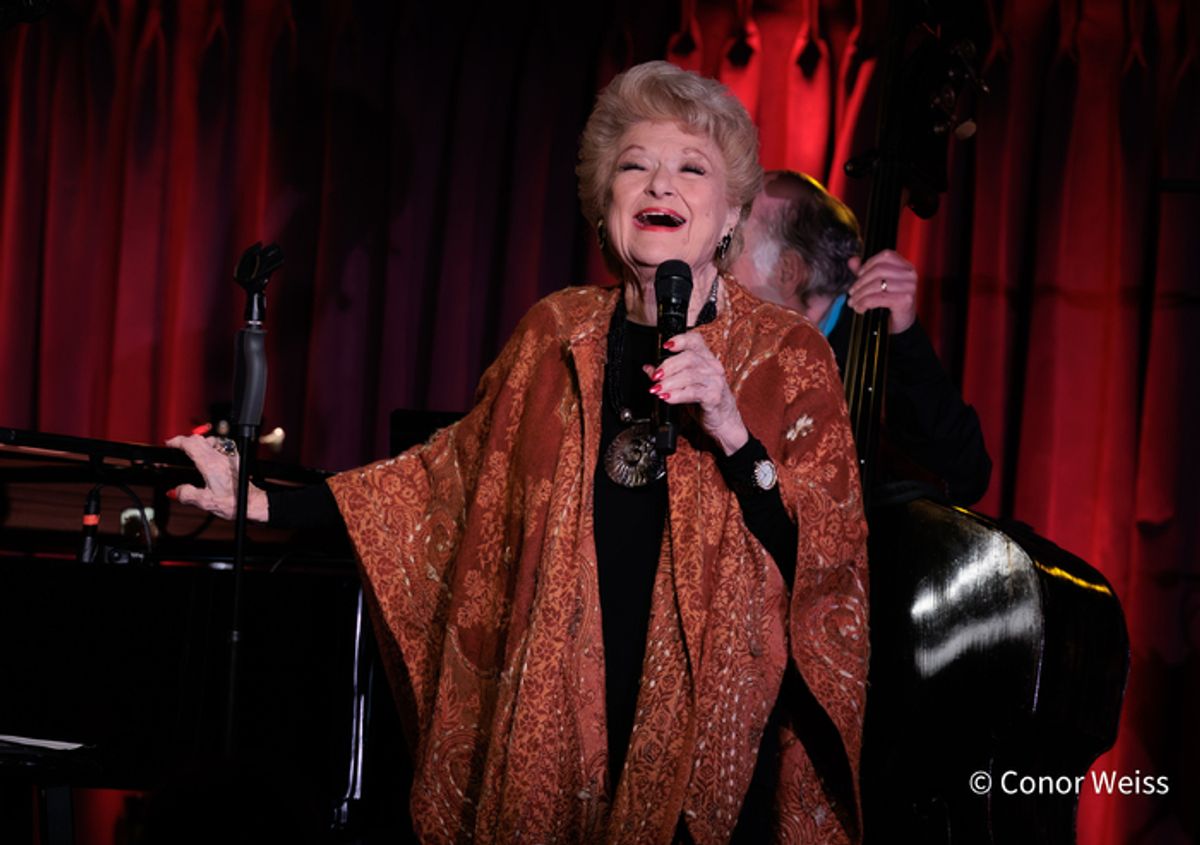 Marilyn Maye. Photo credit: Conor Weiss at 