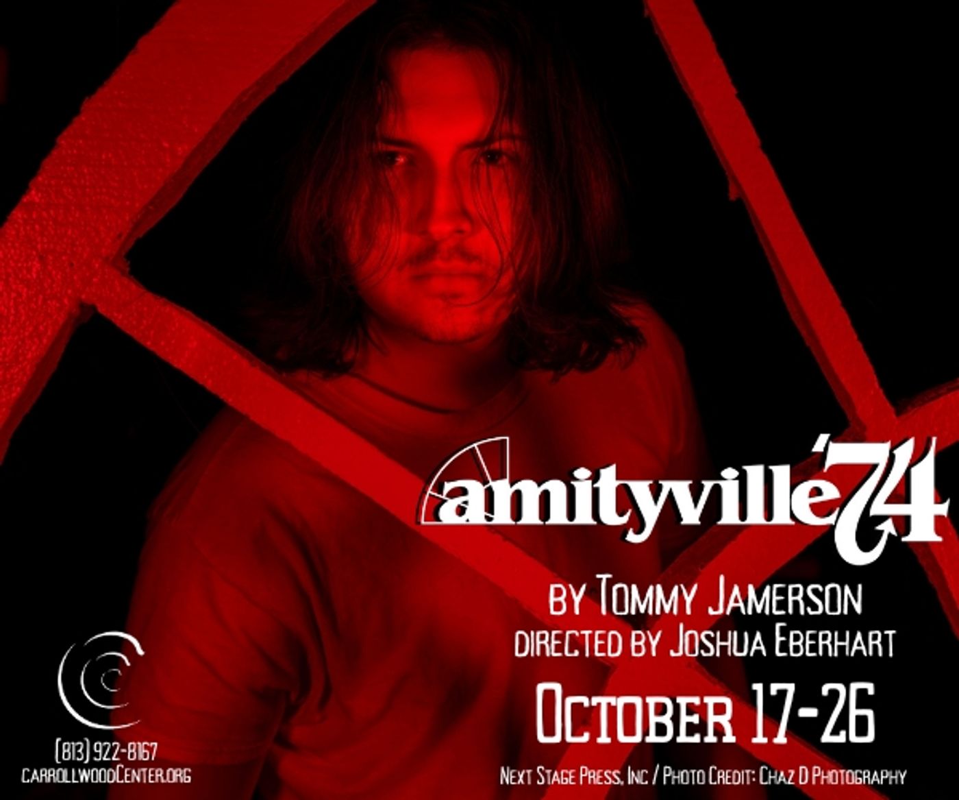 Previews: AMITYVILLE 74 at Carrollwood Cultural Center  Image