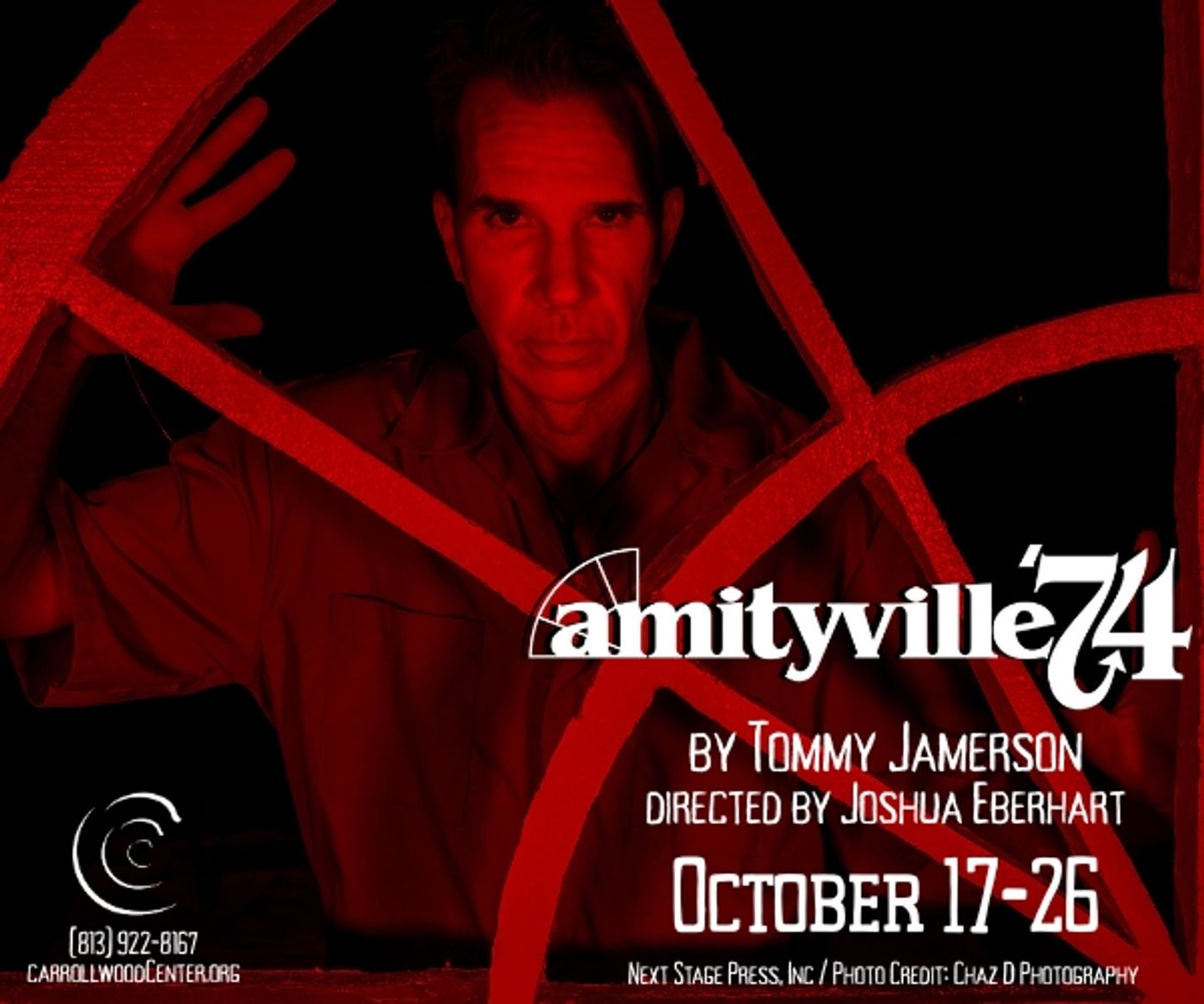 Previews: AMITYVILLE 74 at Carrollwood Cultural Center  Image