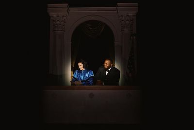 Jane Krakowski and John-Andrew Morrison Photo