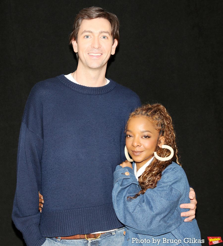 Photos: GRUESOME PLAYGROUND INJURIES' Nicholas Braun and Kara Young Meet the Press  Image