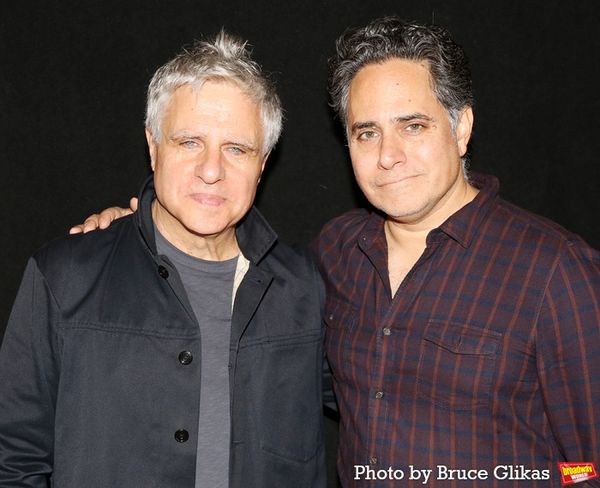 Director Neil Pepe and Playwright Rajiv Joseph  Photo