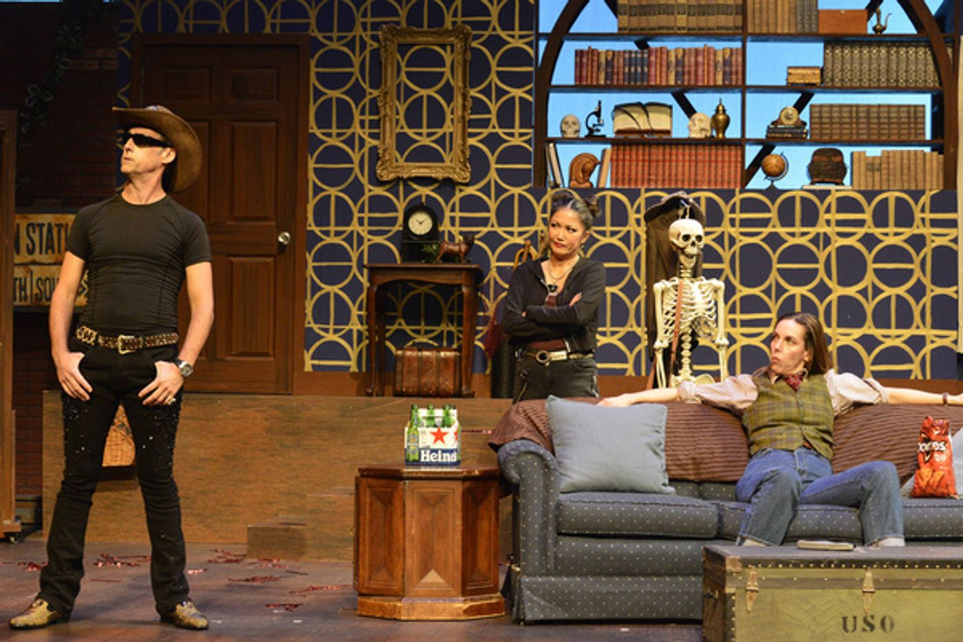 Photos: MS. HOLMES & MS. WATSON–APT. 2B Opens At International City Theatre Photos: MS. HOLMES & MS. WATSON–APT. 2B Opens At International City Theatre Image