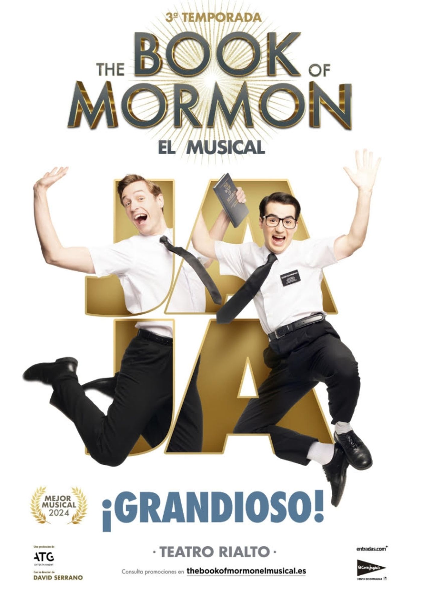 THE BOOK OF MORMON comienza su tercera temporada en Madrid  Image