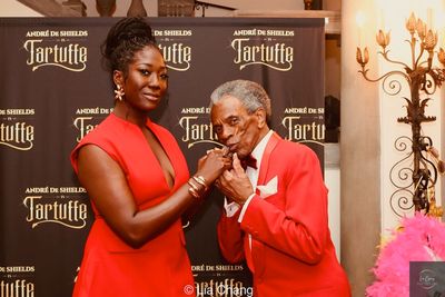 Amber Iman and Andre De Shields Photo
