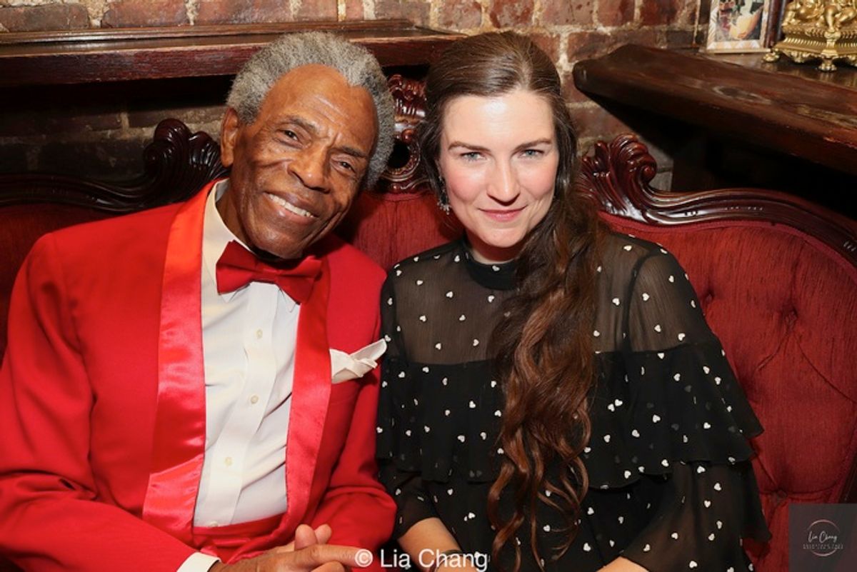 Andre De Shields and Phoebe Dunn at 