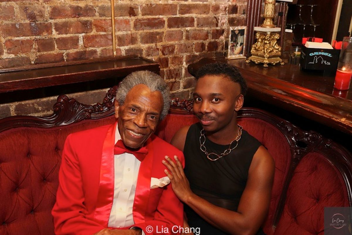 Andre De Shields and Leon James at 