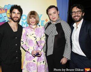 Darren Criss, Honoree Dame Anna Wintour, Jak Malone and Josh Groban  Photo