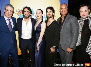 John Oliver, Josh Groban, Lena Hall, Darren Criss, Chris Jackson and Jak Malone  Photo