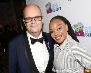 Brad Oscar and Camille A Brown  Photo