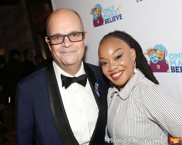 Brad Oscar and Camille A Brown  Photo