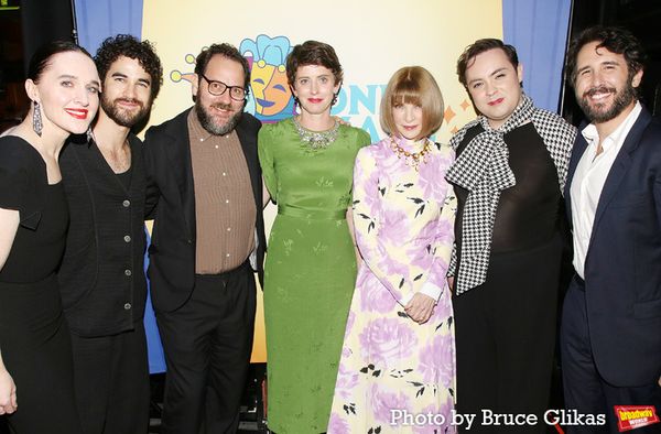 Lena Hall, Darren Criss, Sam Gold, Amy Herzog, Honoree Dame Anna Wintour, Jak Malone  Photo