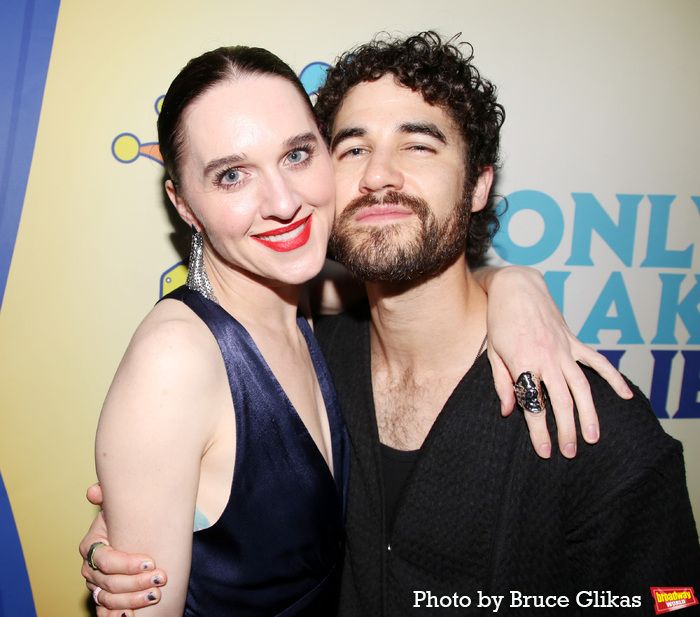 Lena Hall and Darren Criss Photo (October 15, 2025)