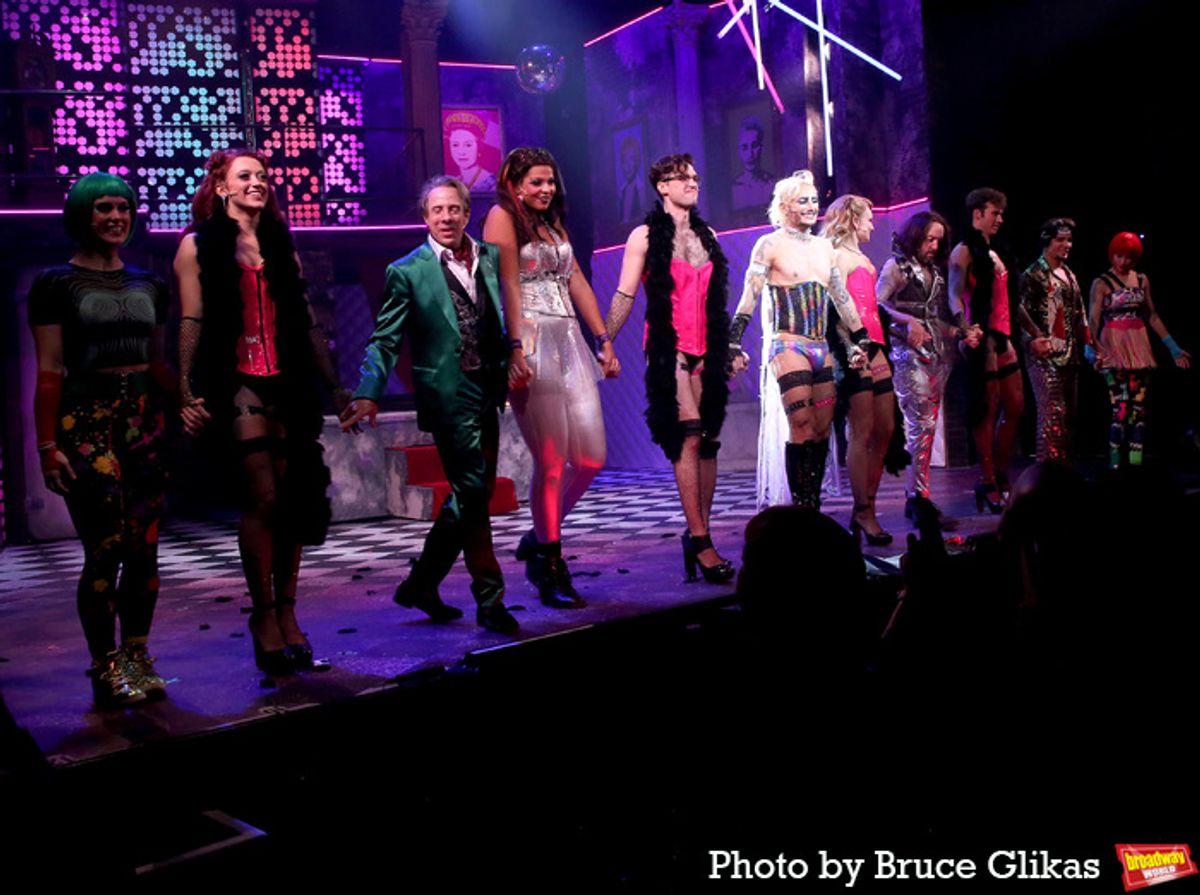 Frankie Grande & The Cast of 'The Rocky Horror Show' at 
