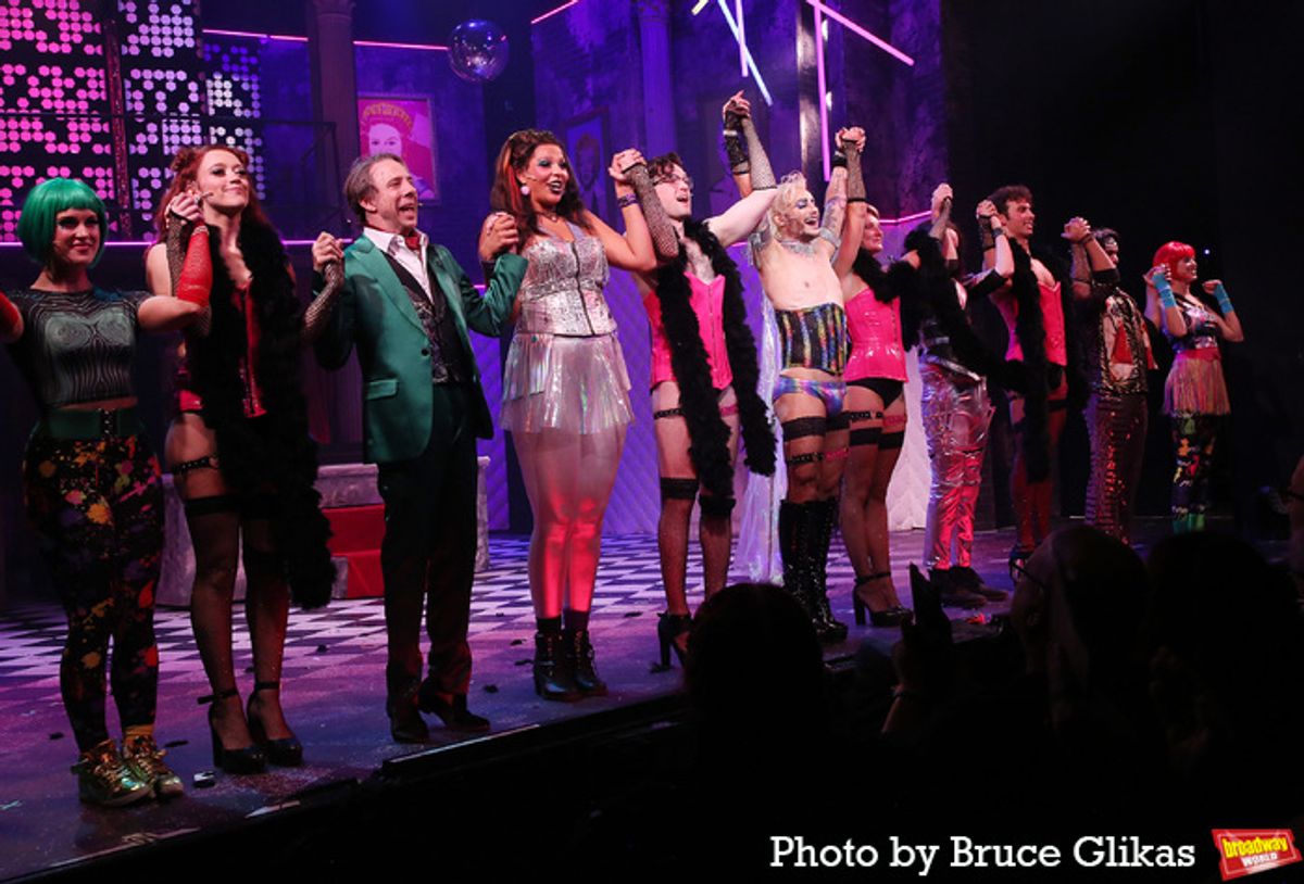 Frankie Grande & The Cast of 'The Rocky Horror Show' at 