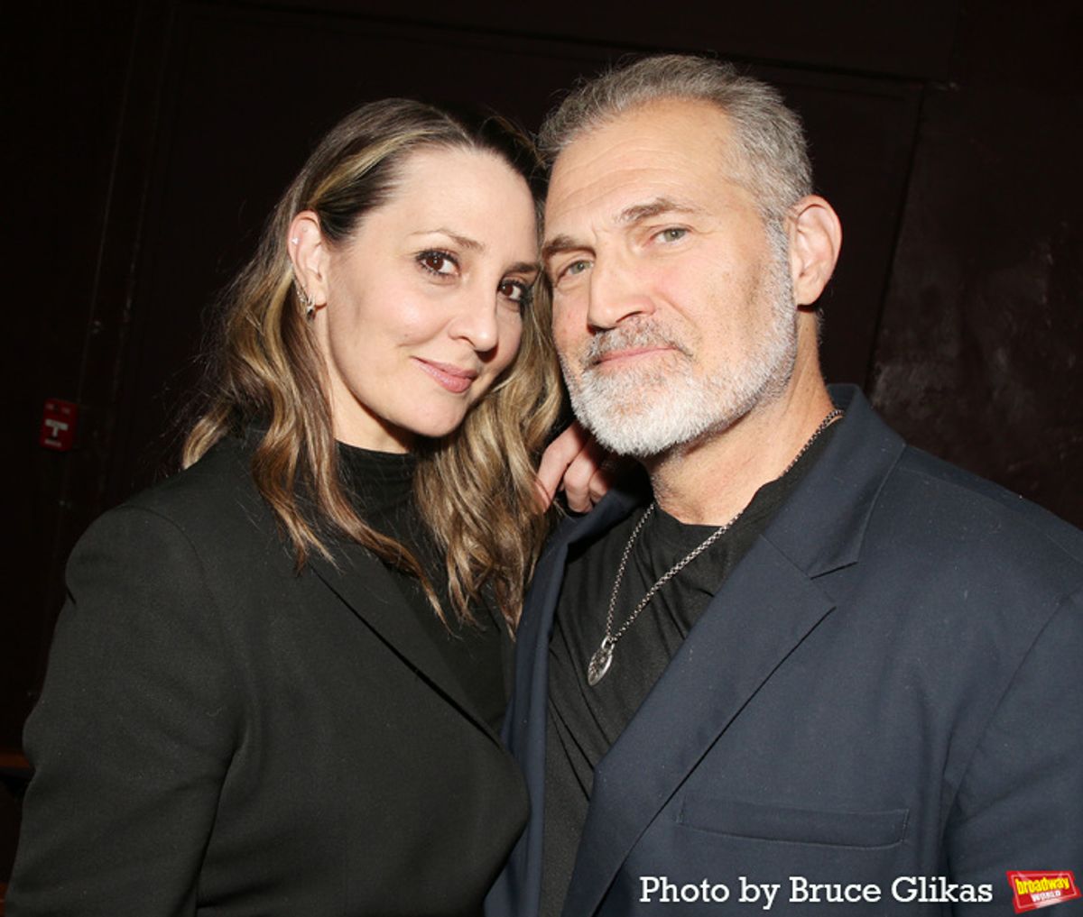 Choreographer Shannon Lewis and Marc Kudisch  at 