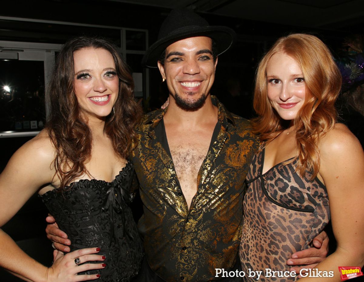 Madeline Benoit, Stanley Martin and Natalie Welch  at 