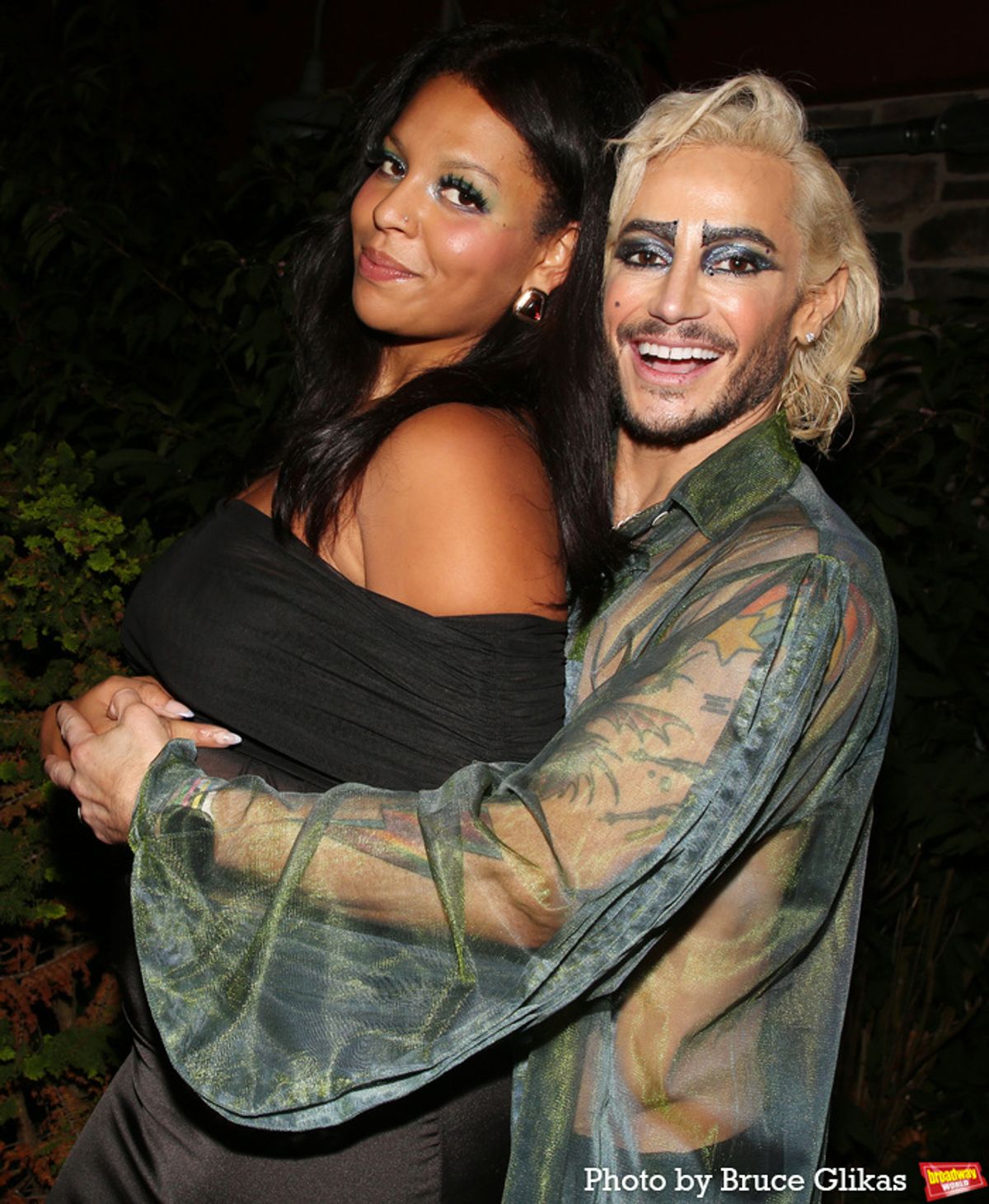 Alyssa Wray and Frankie Grande at 